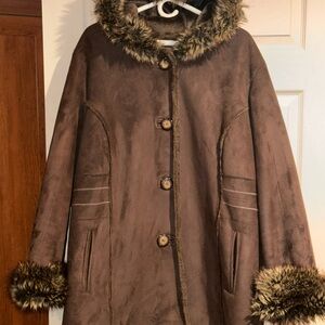 Women’s Penmans Fur Trim Coat